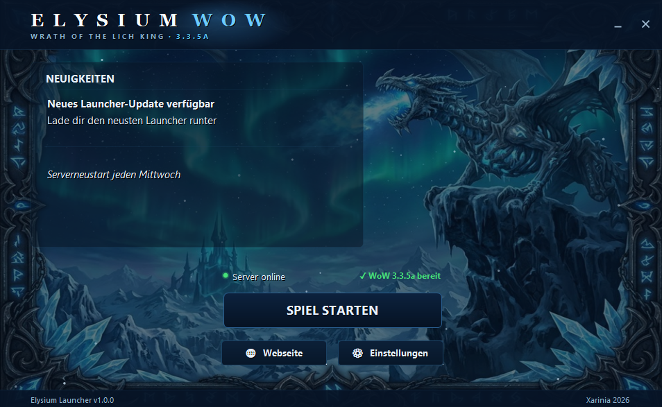 Elysium-WoW Launcher